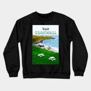 Visit Cornwall, UK Crewneck Sweatshirt